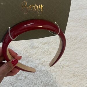 Burgundy Women's Headband